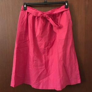 J Crew Bow Skirt